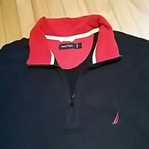 Nautica Cotton 1/4 Zip Men's Sweater